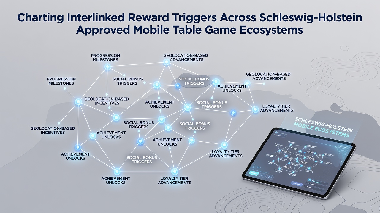 Darstellung von vernetzten Trigger-Mechanismen in mobilen Tischspiel-Apps