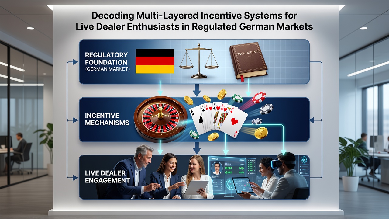 Darstellung gestaffelter Cashback-Pfade und mobiler Integration in deutschen Live-Dealer-Apps