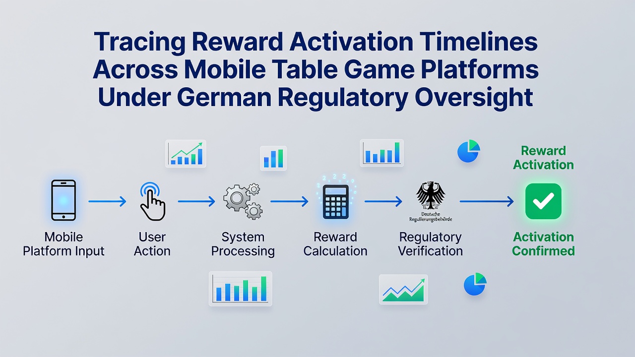 Übersicht über Aktivierungszeitleisten auf mobilen Tischspielplattformen unter deutscher Aufsicht