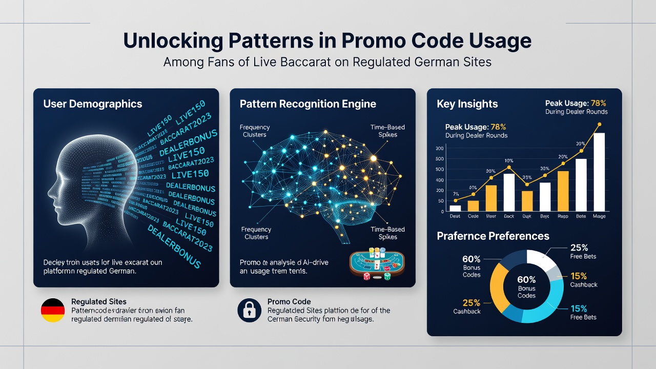 Diagramm zu zeitlichen Einlöse-Mustern von Promo-Codes bei Live-Baccarat auf deutschen Lizenzseiten