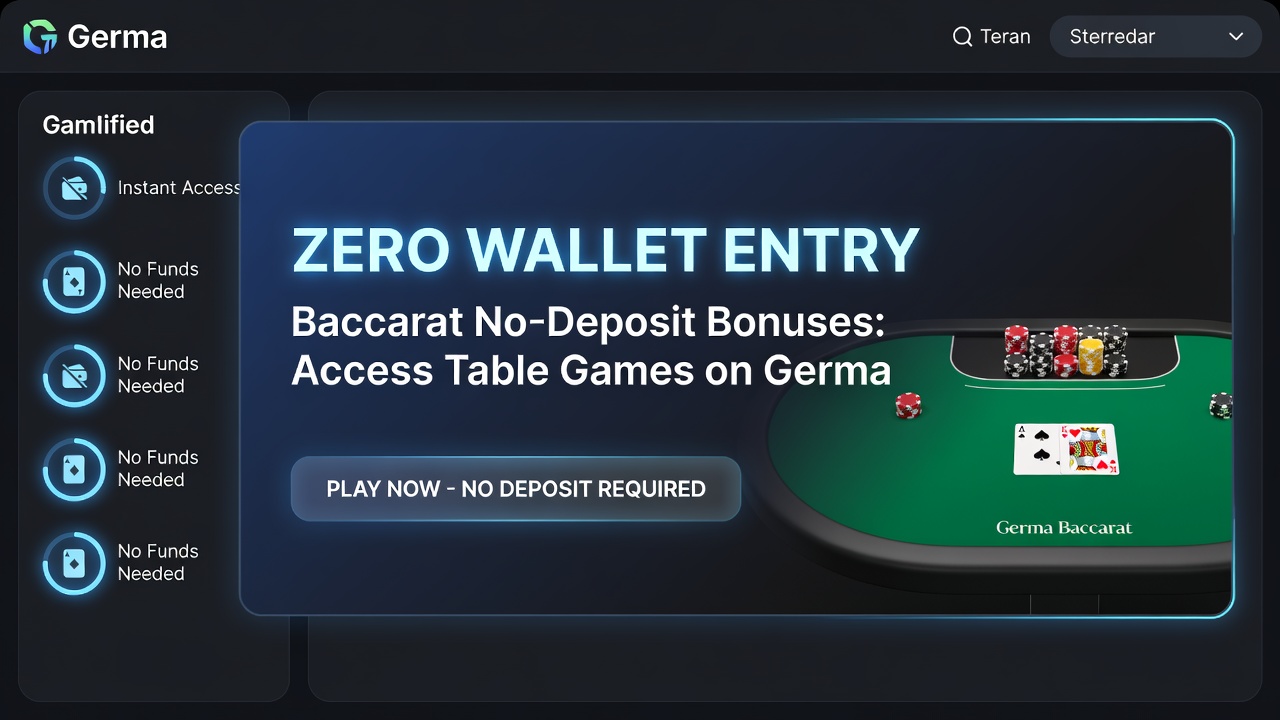 Illustration der Expansion von No-Deposit-Modellen in lizenzierten Baccarat-Umgebungen